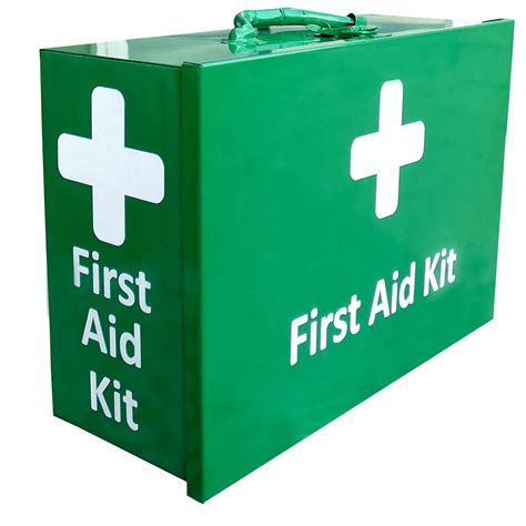 first aid box empty metal|first aid metal box mountable.